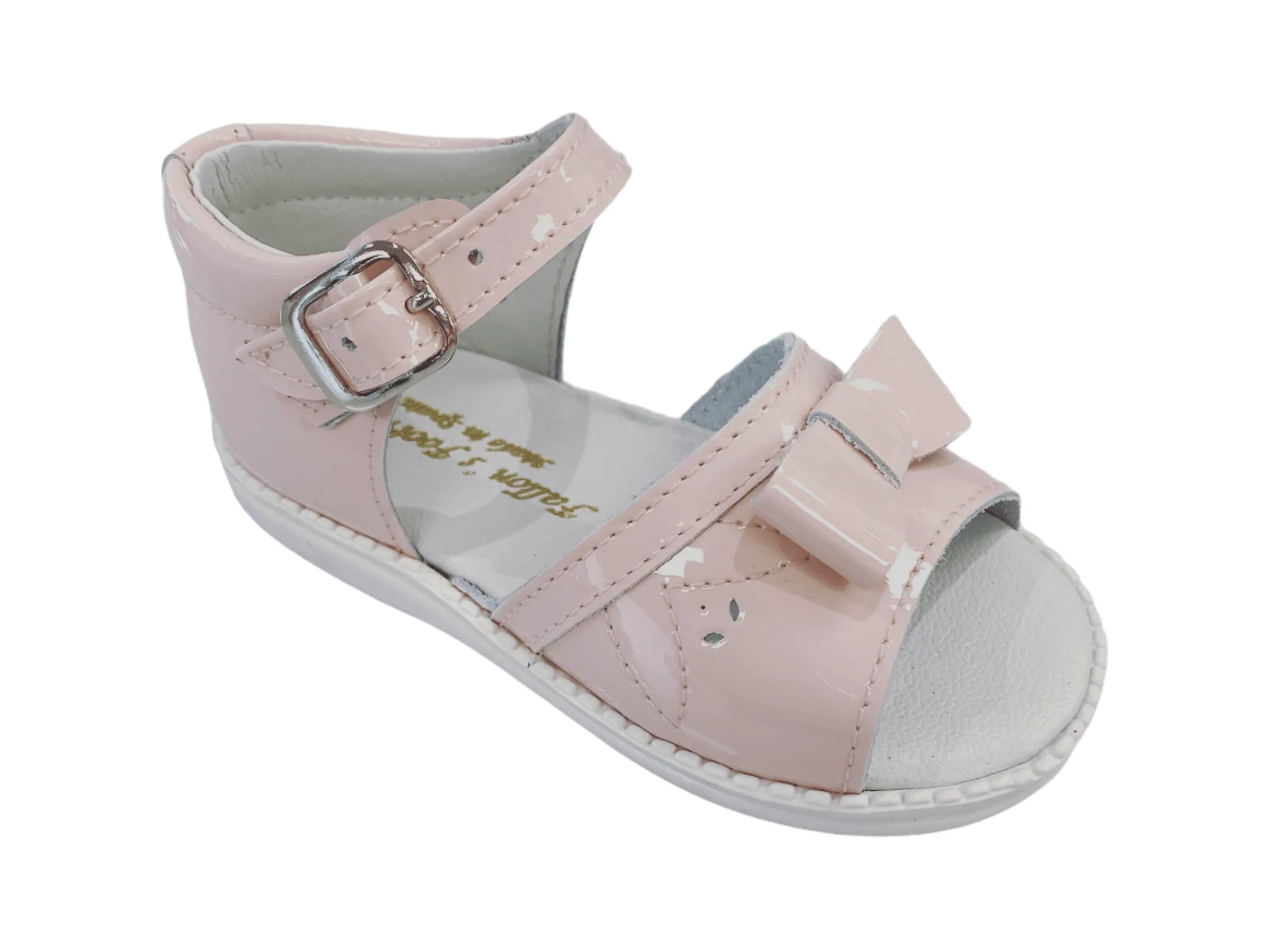 122 Pink Bow Sandal