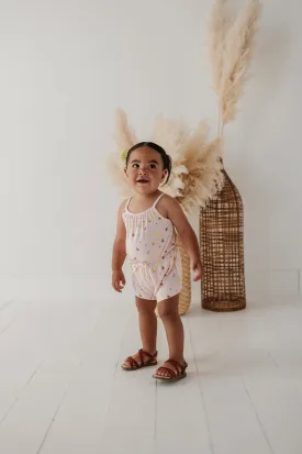 Baby Summer Romper Lemonade