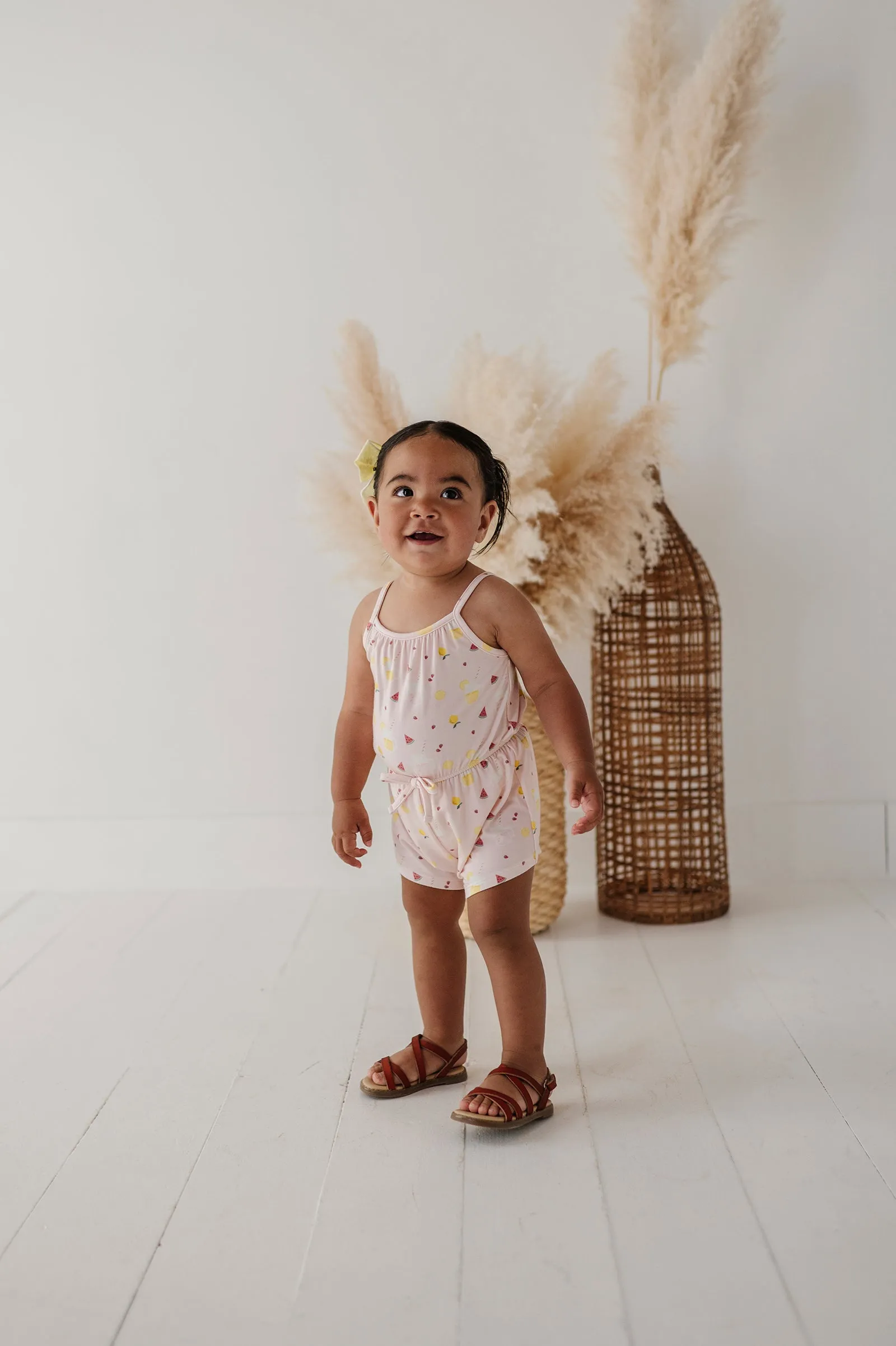 Baby Summer Romper Lemonade