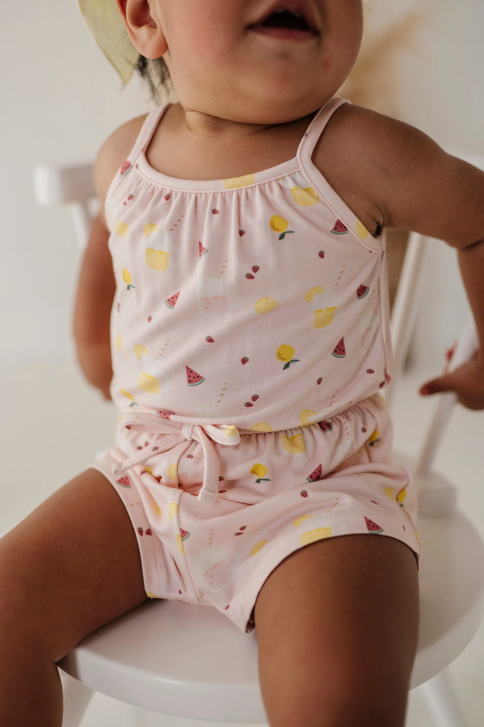 Baby Summer Romper Lemonade