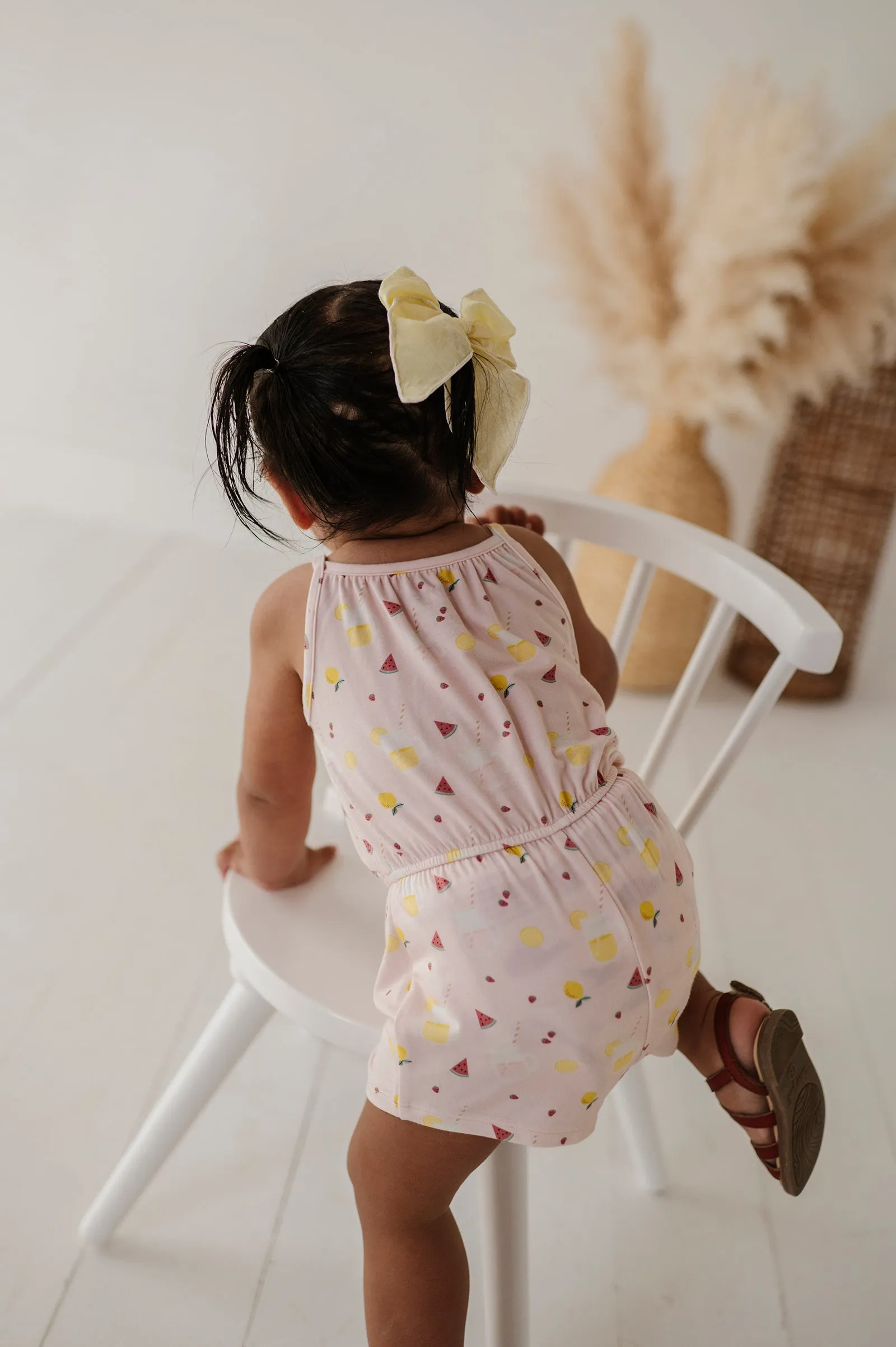 Baby Summer Romper Lemonade