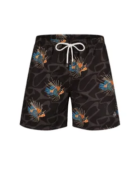 Boy's Swim Shorts - Classic LionFish Black Boy's Swim Shorts - Classic LionFish Black