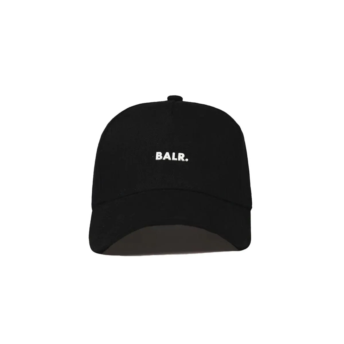 Brand Cotton Cap Jet Black