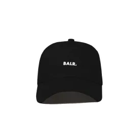 Brand Cotton Cap Jet Black
