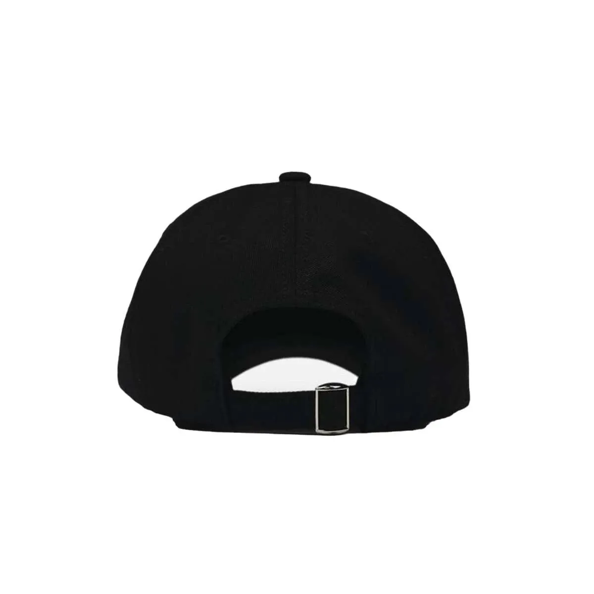 Brand Cotton Cap Jet Black