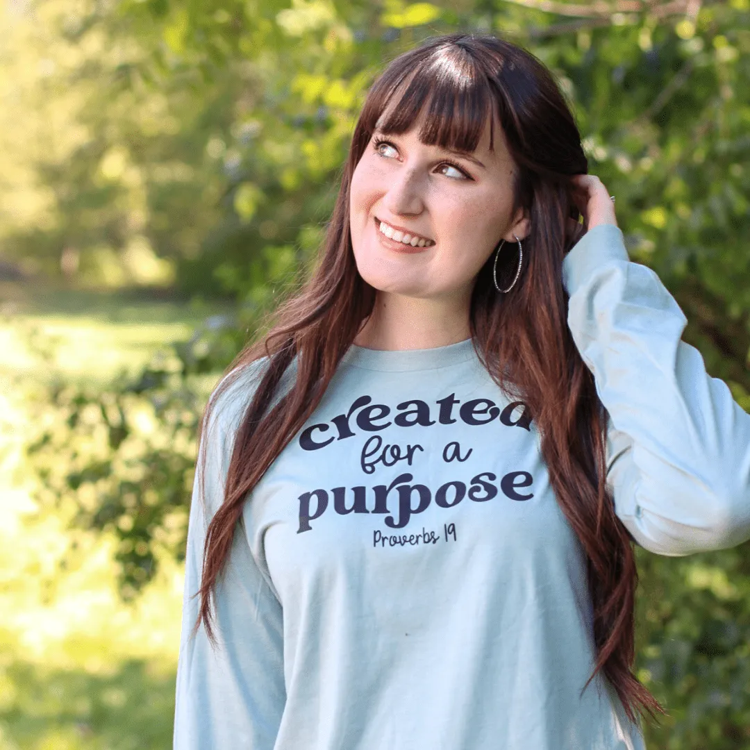 Created For a Purpose Crew Longsleeve