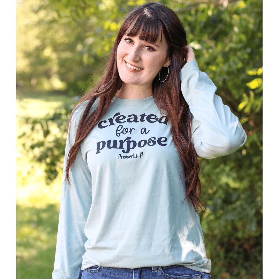 Created For a Purpose Crew Longsleeve