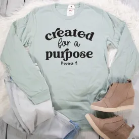 Created For a Purpose Crew Longsleeve