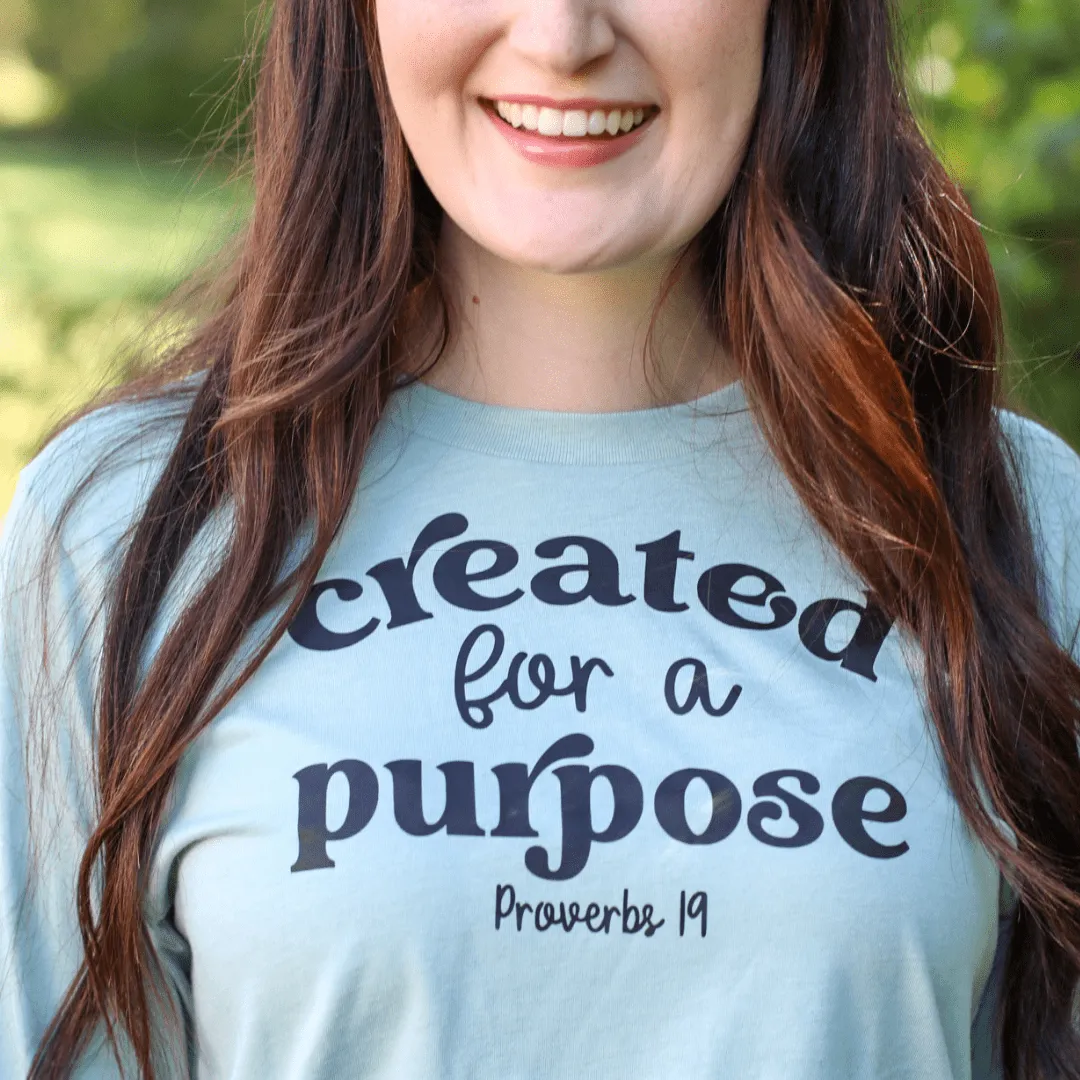 Created For a Purpose Crew Longsleeve