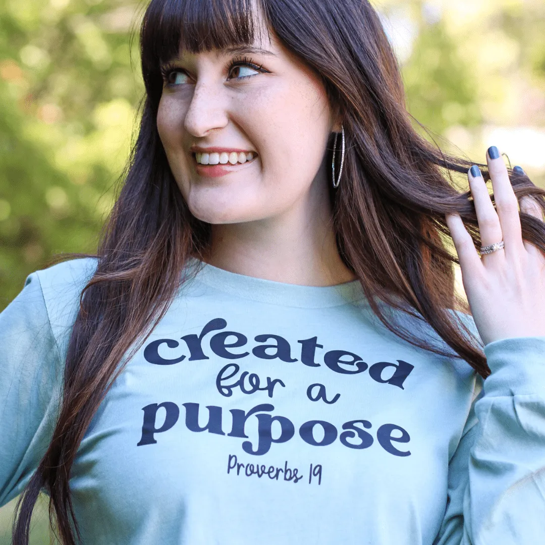 Created For a Purpose Crew Longsleeve