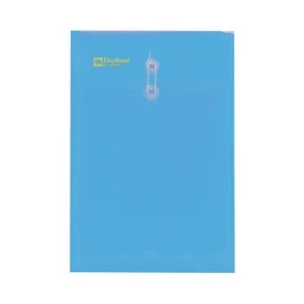 Elephant Eyelet Clear Pocket 431 A4 - Light Blue