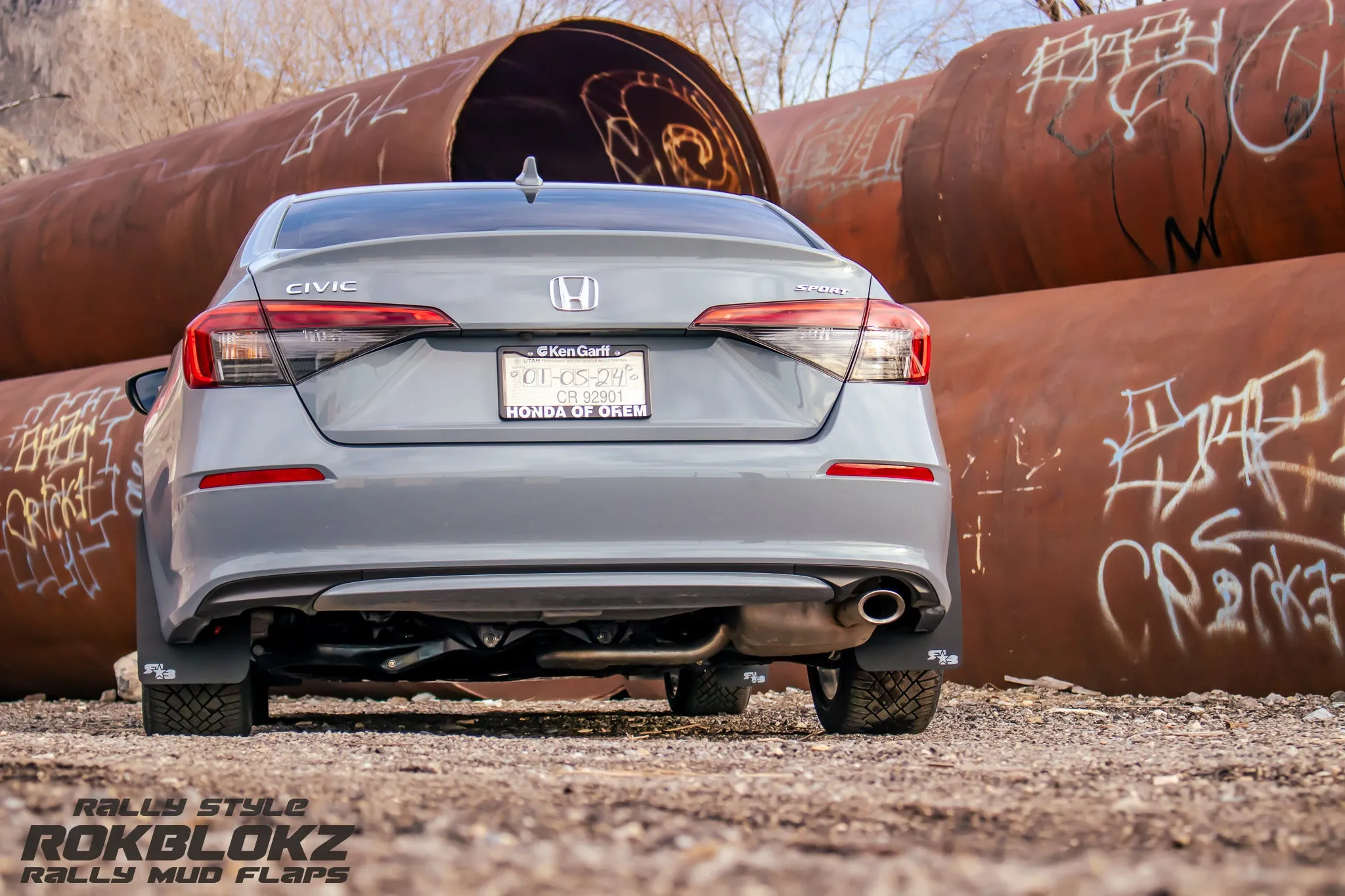 Honda Civic Sedan 2022  Rally Mud Flaps