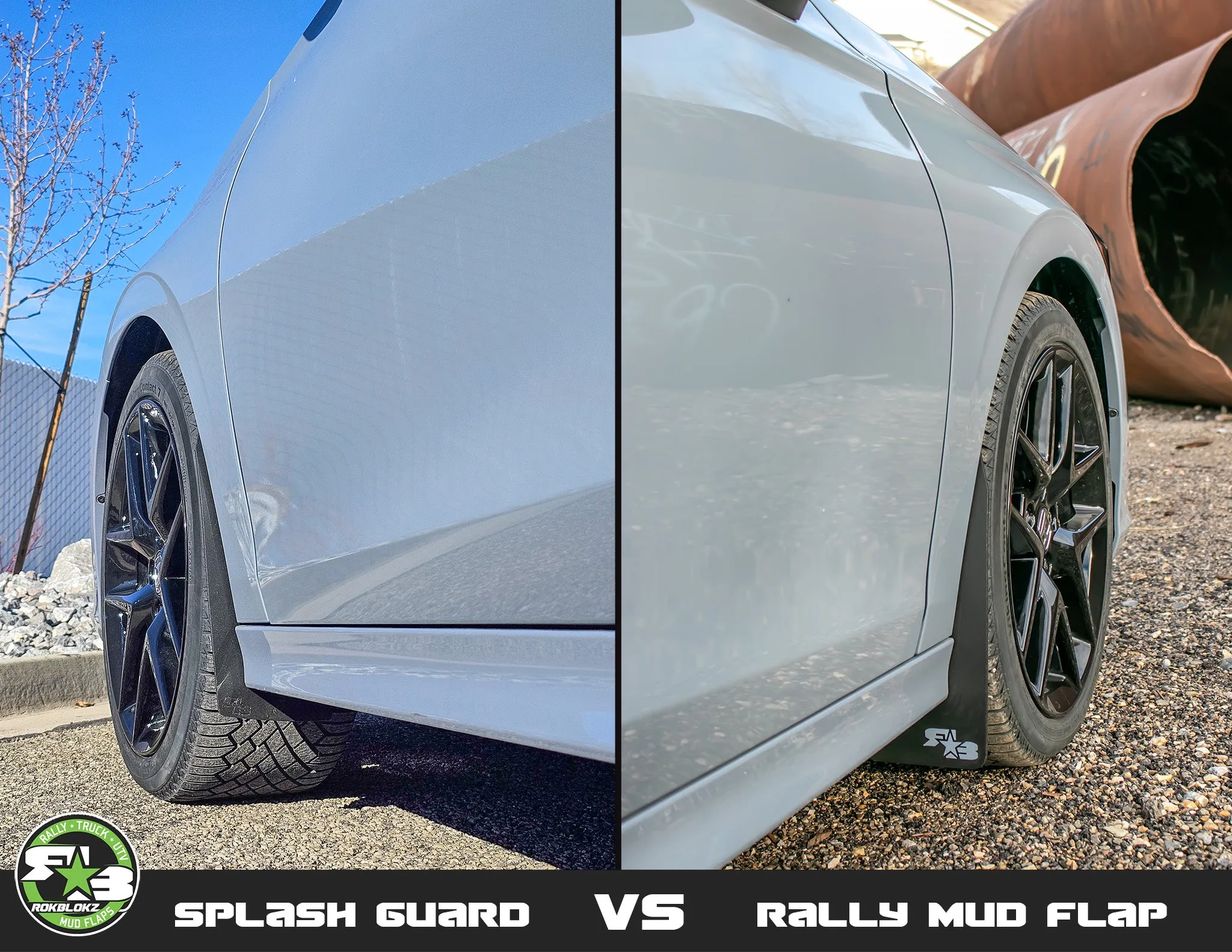 Honda Civic Sedan 2022  Rally Mud Flaps