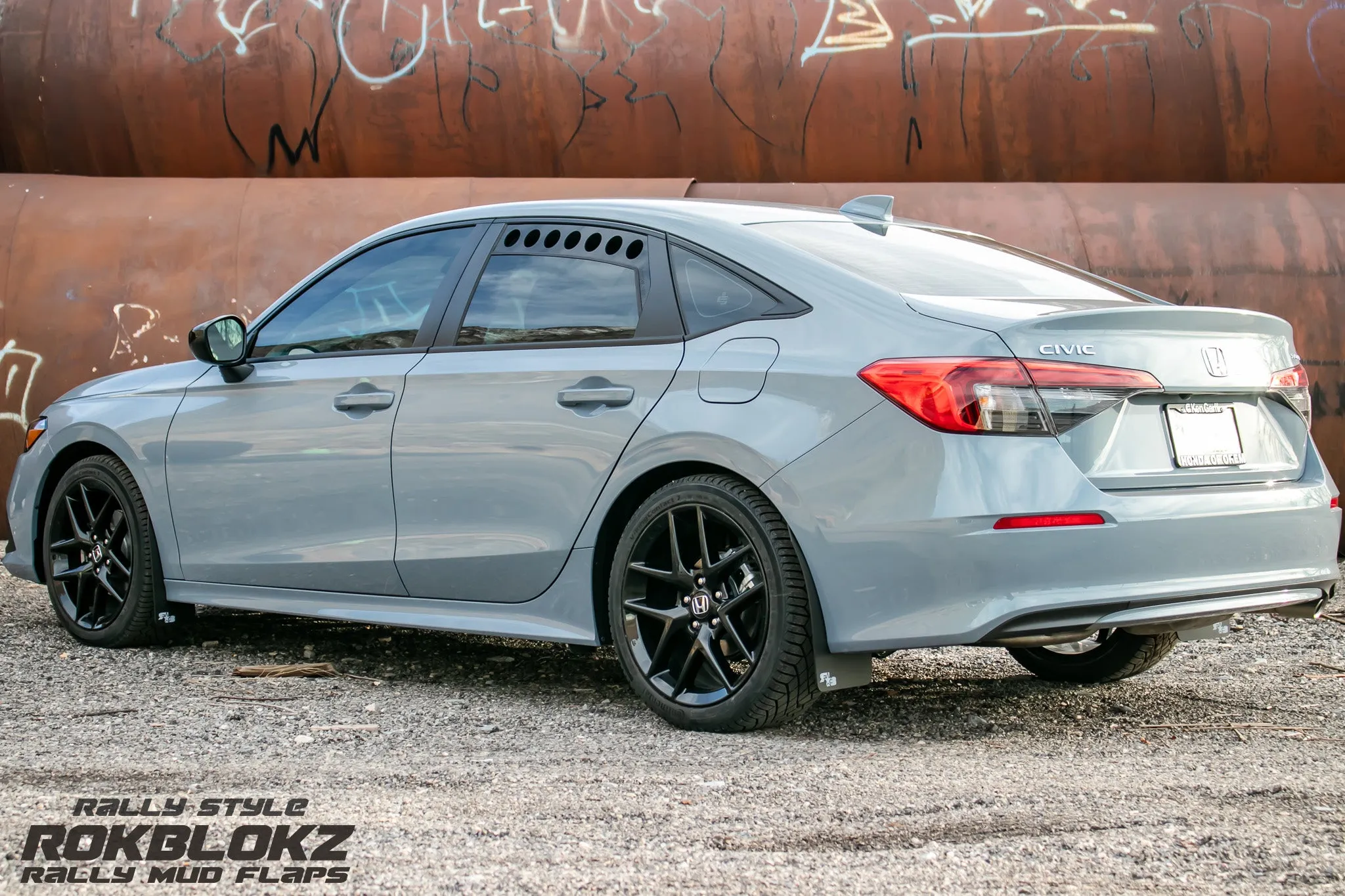 Honda Civic Sedan 2022  Rally Mud Flaps