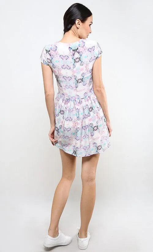 LAUGHING OWL CAP SLEEVED DRESS