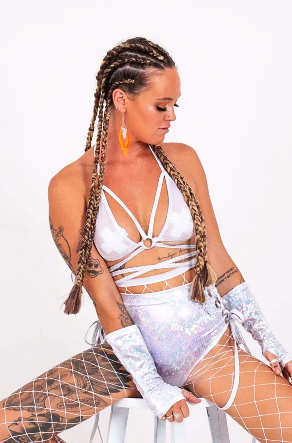 Mesh Triangle Top | 3 Colors