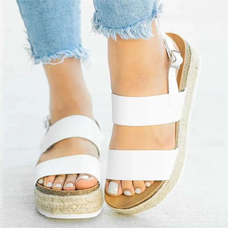 New Platform Sandals With Wedges Shoes For Women