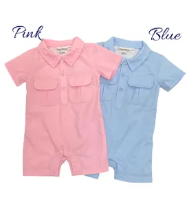Short Sleeve Fishing Romper