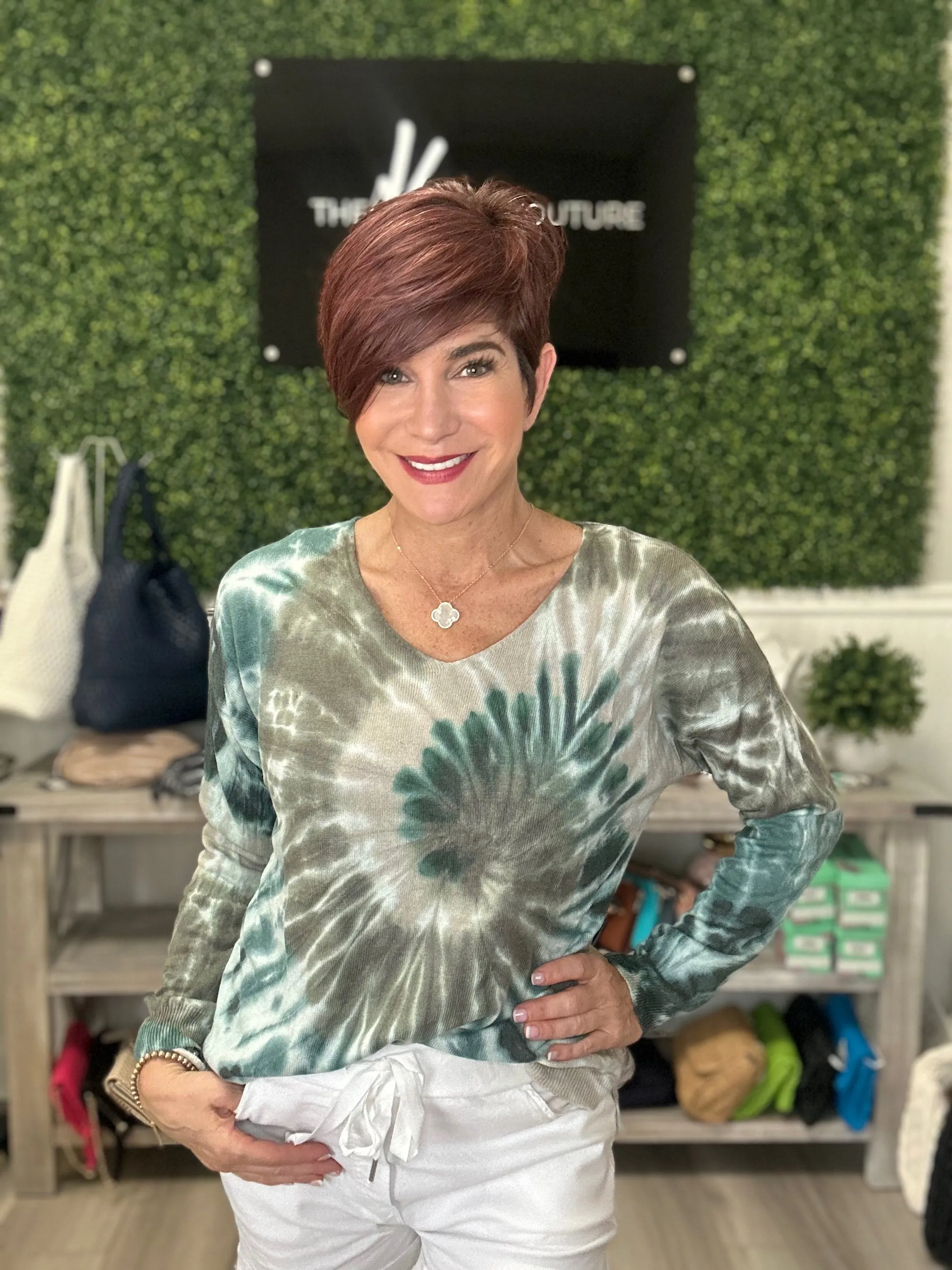 Spiral Tie Dye Sweater