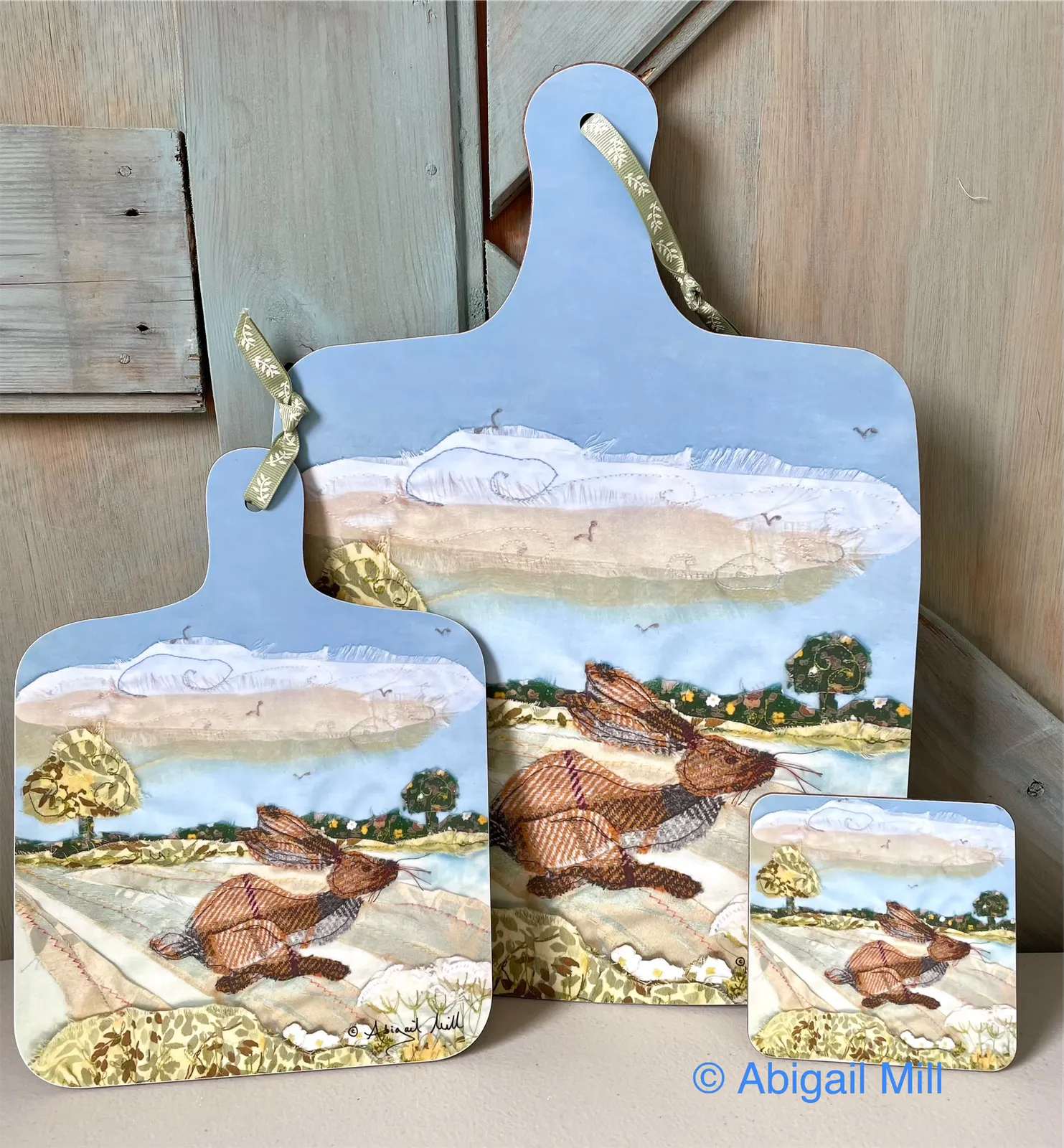 Spring Hare Coaster