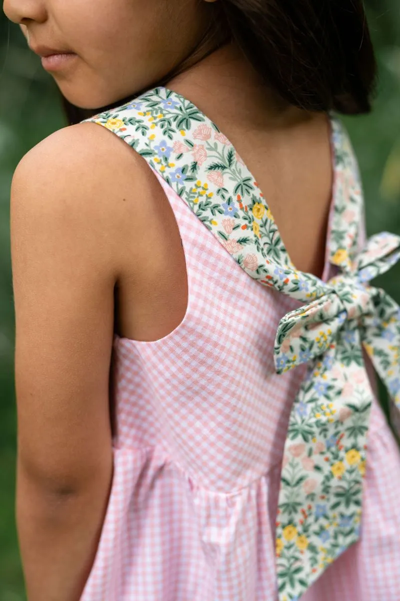 Sunday Dress, Aster Gingham