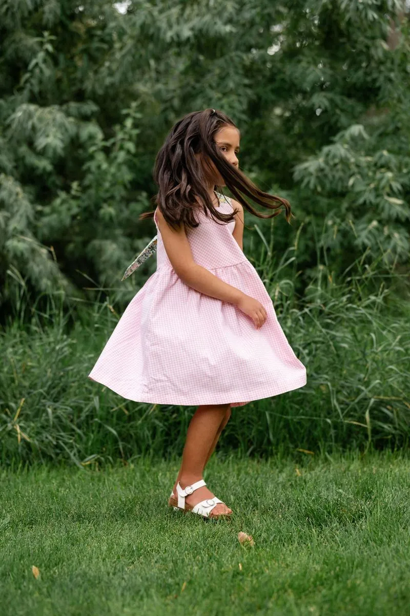 Sunday Dress, Aster Gingham