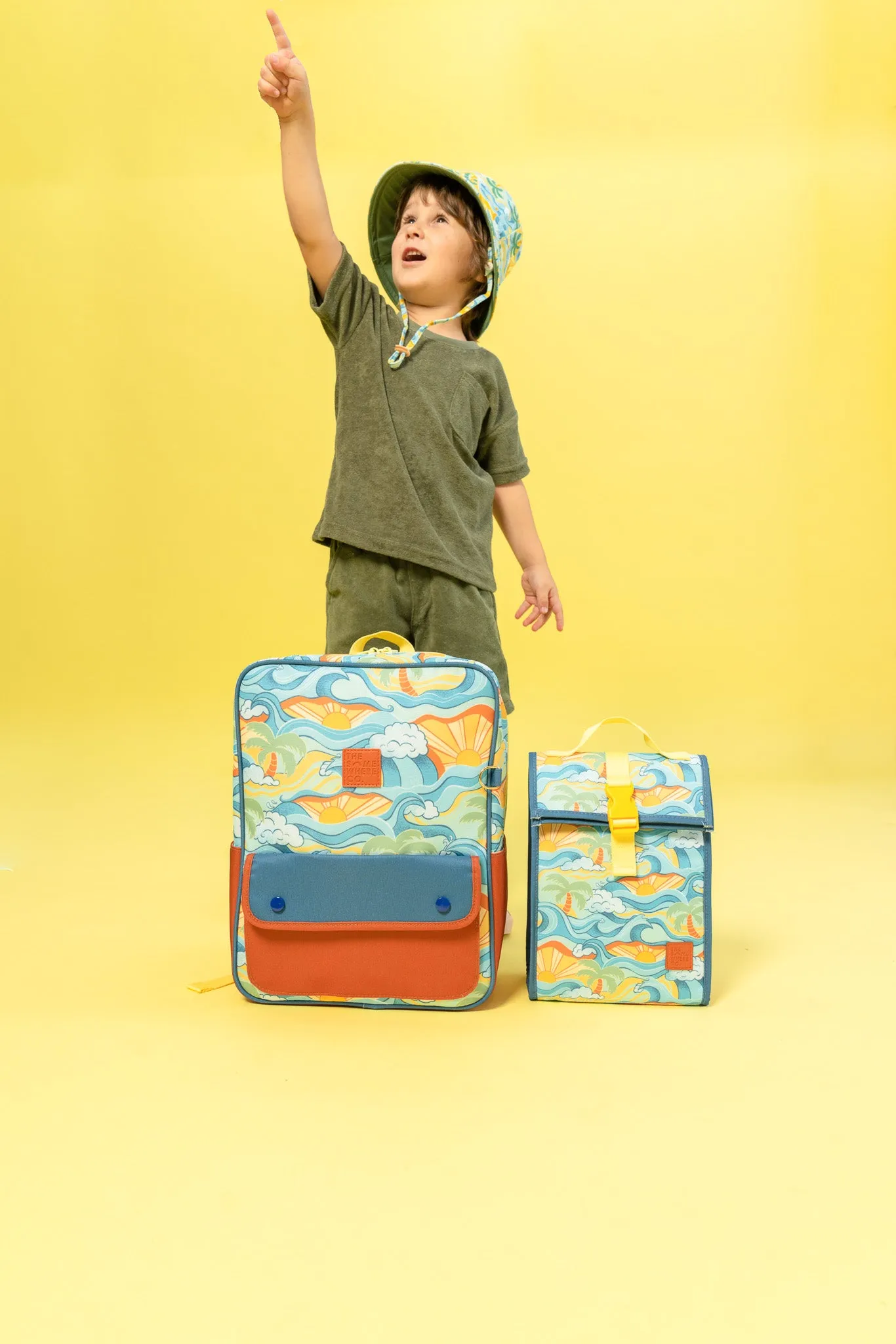The Somewhere Co. Insulated Lunch Satchel MINI - Surf's Up