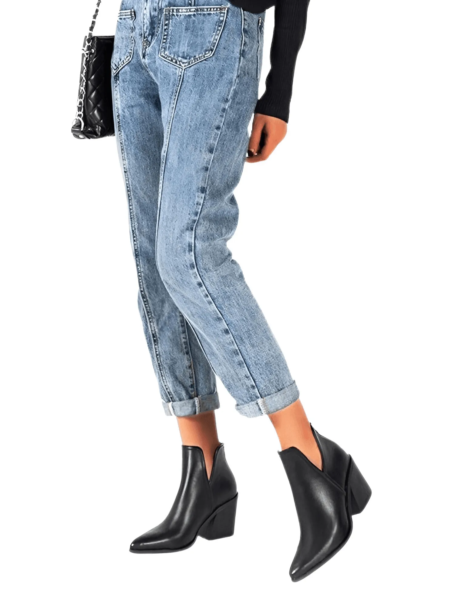 Women's Mid-Heel Ankle Boots